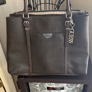 GUESS Dark Brown Briefcase